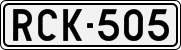 License plate of Finland, Cars