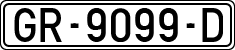 License plates of Spain, 1971 year series