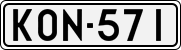 License plate of Finland, Cars