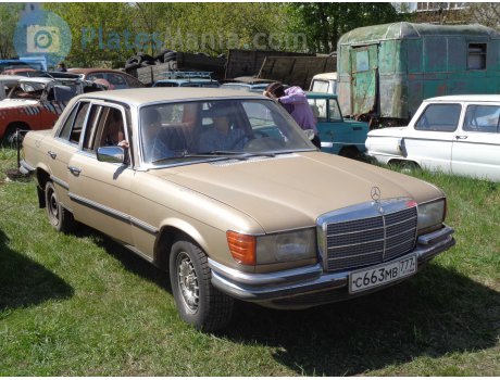 с663мв777, Mercedes-Benz S-Klasse