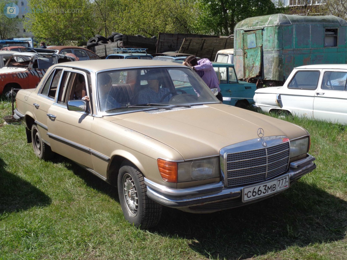 с 663 мв 777, Mercedes-Benz S-Klasse 3rd gen (W116/V116), 1972–1980