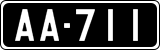 License plate of Finland, Oldtimers