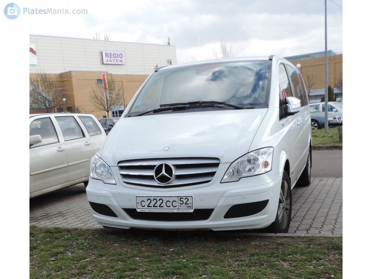 с 222 сс 52, Mercedes-Benz Viano 1st gen (W639), facelift, 2010–2014