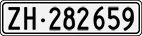 License plate of Switzerland, Cars