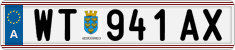 License plate of Austria, Regular plates