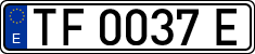 License plates of Spain, 1971 year series