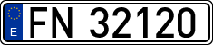 License plates of Spain, Official and military plates