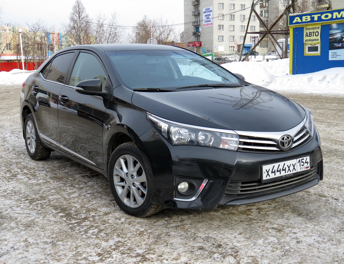 х 444 хх 154, Toyota Corolla 