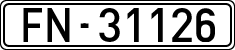 License plates of Spain, Official and military plates