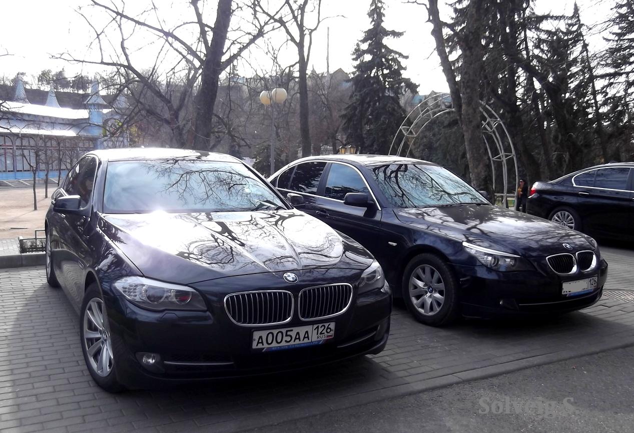 а 005 аа 126, BMW 5 Series 6th gen Sedan (F10/F18), 2010–2017