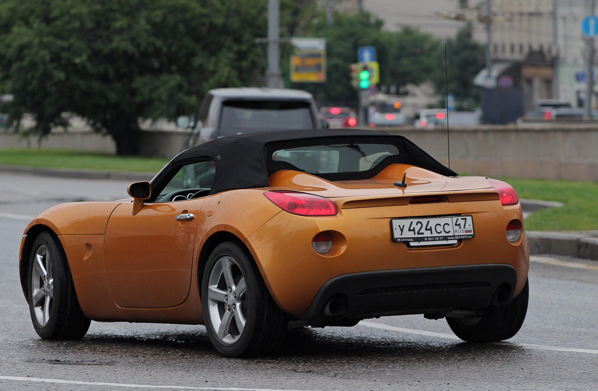 у 424 сс 47, Pontiac Solstice 1st gen Roadster (GMX020), 2005–2010
