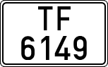 License plates of Spain, 1900 year series