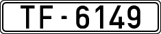 License plates of Spain, 1900 year series