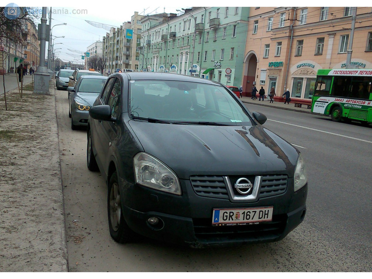 GR 167 DH, Nissan Qashqai 1st gen (Xiaoke) (J10), 2007–2009 (–2014 for CN-market)