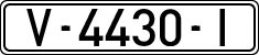 License plates of Spain, 1971 year series