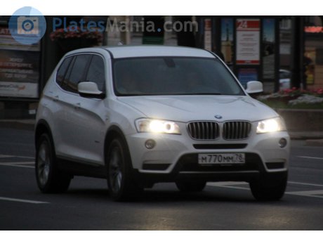 м770мм78, BMW X3