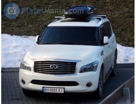BH 0002 AI, Infiniti QX80/QX56