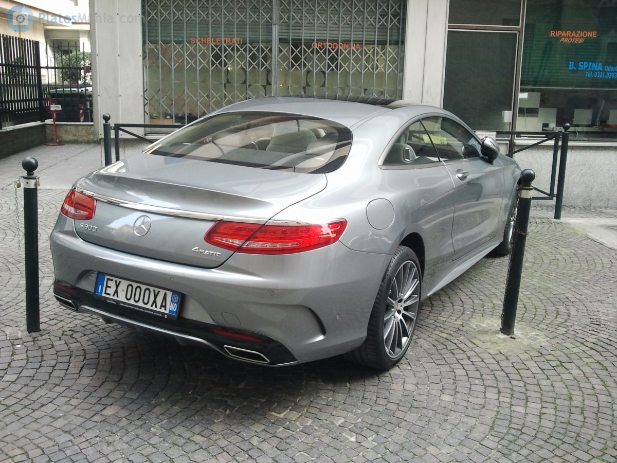 EX 000 XA, Mercedes-Benz S-Klasse 8th gen Coupé (С217), 2014­–2020