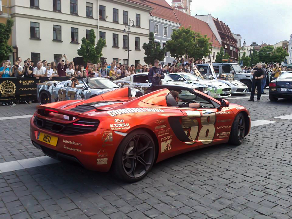 HE11, McLaren MP4-12C MP4-12C Spider, 2012–2014