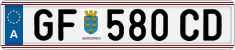 License plate of Austria, Regular plates