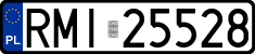 License plates of Poland, Regular car plates