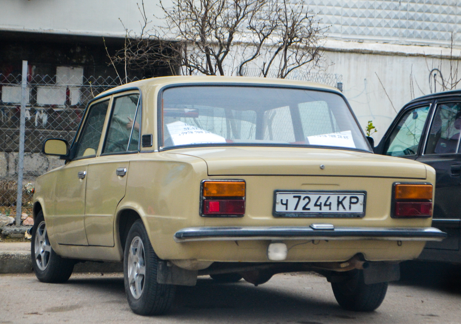 ч 7244 КР, SEAT 124 1st gen (FA/FB) Berlina, 1968-1975