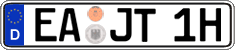 German license plate, Plates for oldtimers (type 