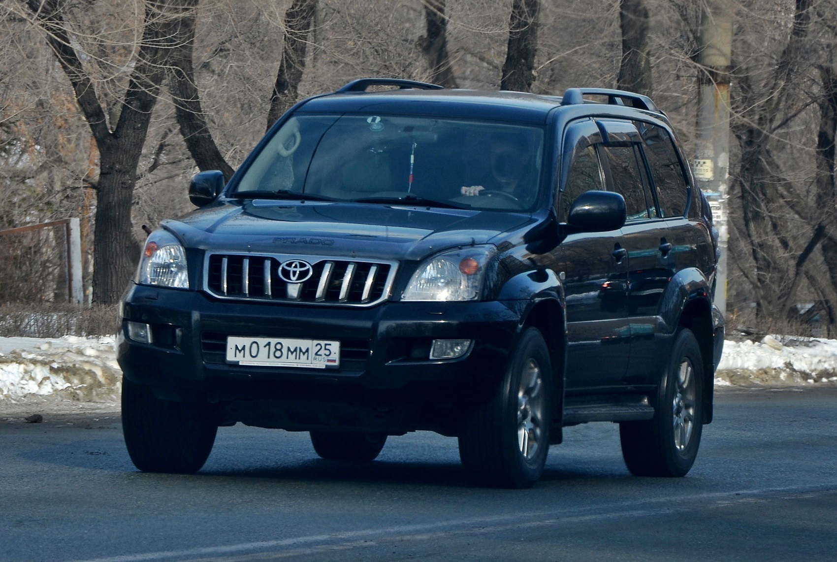 м 018 мм 25, Toyota Land Cruiser Prado 3rd gen 5-door SUV (J120), 2002–2009