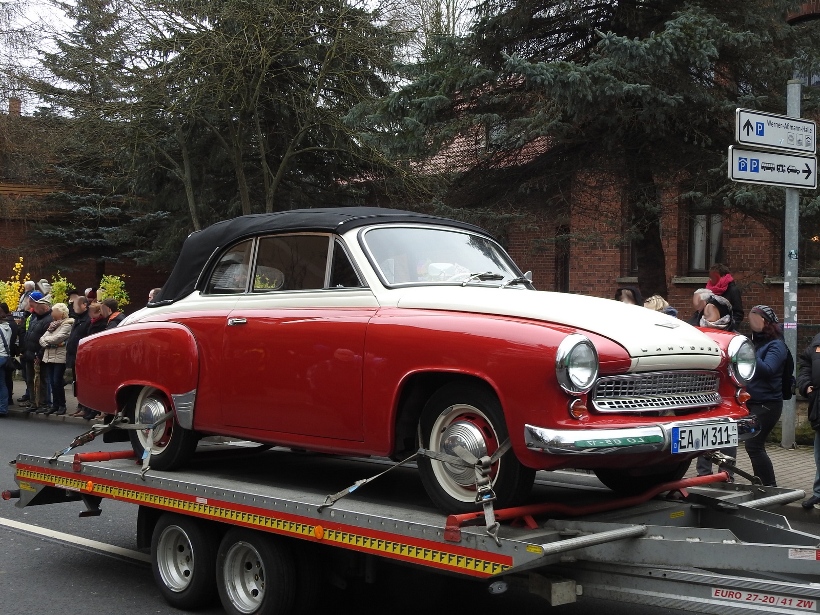 EA M 311 (04/10), Wartburg 311/312/313 311/2 Kabriolett, 1956–1960