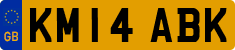 License plate of the United Kingdom, 2001 year system