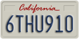 California, Passenger Car (1ABC234)