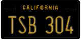California, Passenger Car (ABC 123)