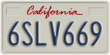 California, Passenger Car (1ABC234)