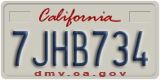 California, Passenger (1ABC234)