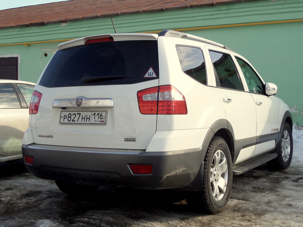 р 827 нн 116, Kia Borrego 1st gen (HM; NA-market), 2009–2011