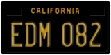 California, Passenger Car (ABC 123)