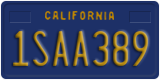 California, Passenger (1ABC234)