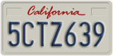 California, Passenger Car (1ABC234)