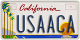 California, Vanity Plates