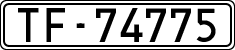 License plates of Spain, 1900 year series