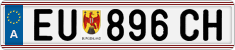 License plate of Austria, Regular plates