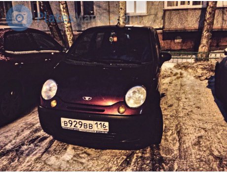 в929вв116, Daewoo Matiz