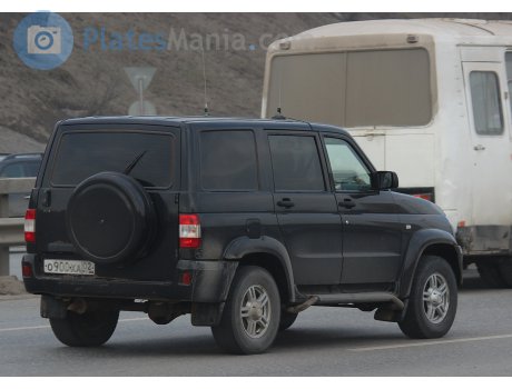 о900ха02, UAZ 3163 Patriot