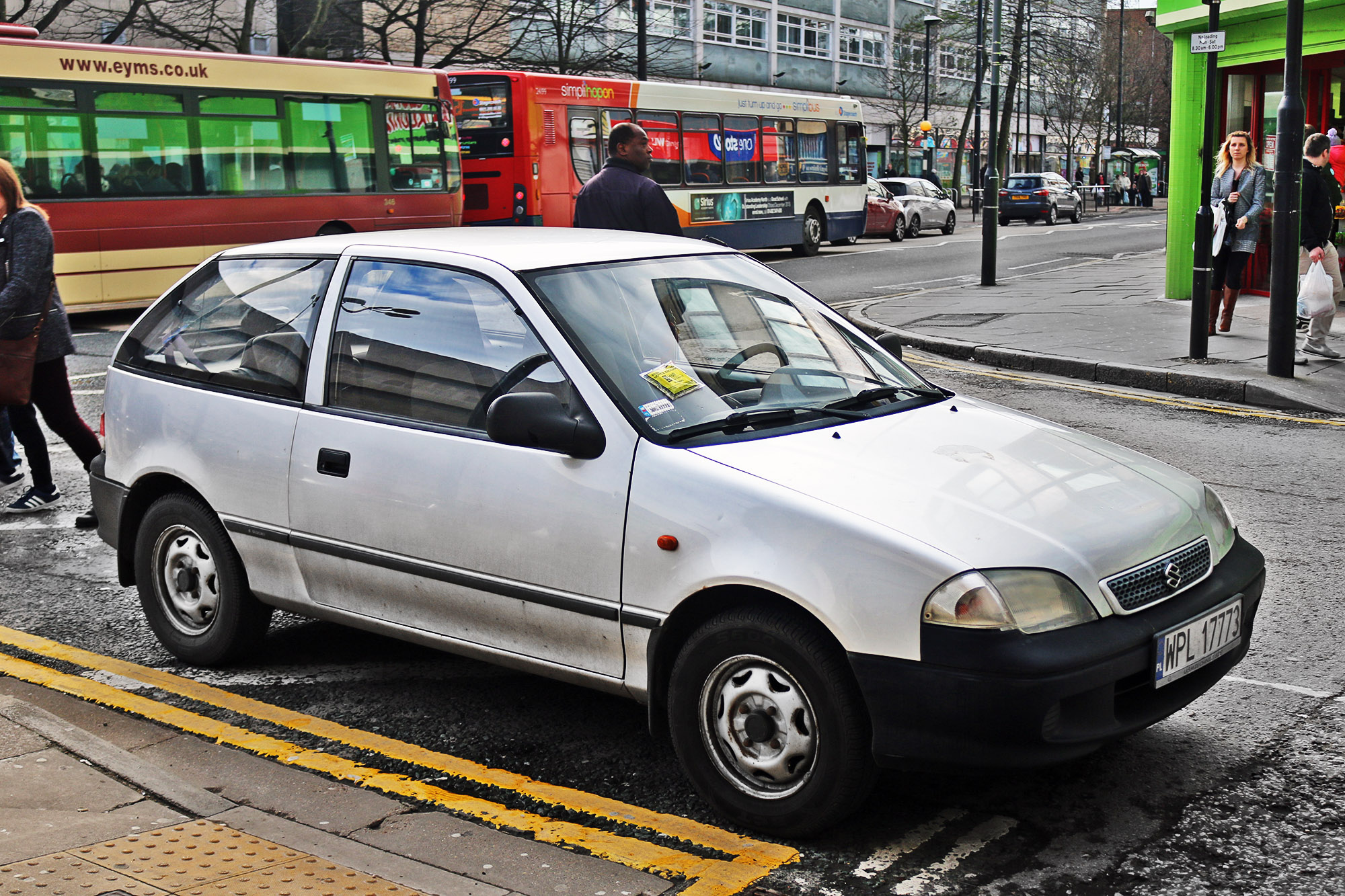 WPL 17773, Suzuki Swift 2nd gen 3-door Hatch (SF), facelift, 1996–2004
