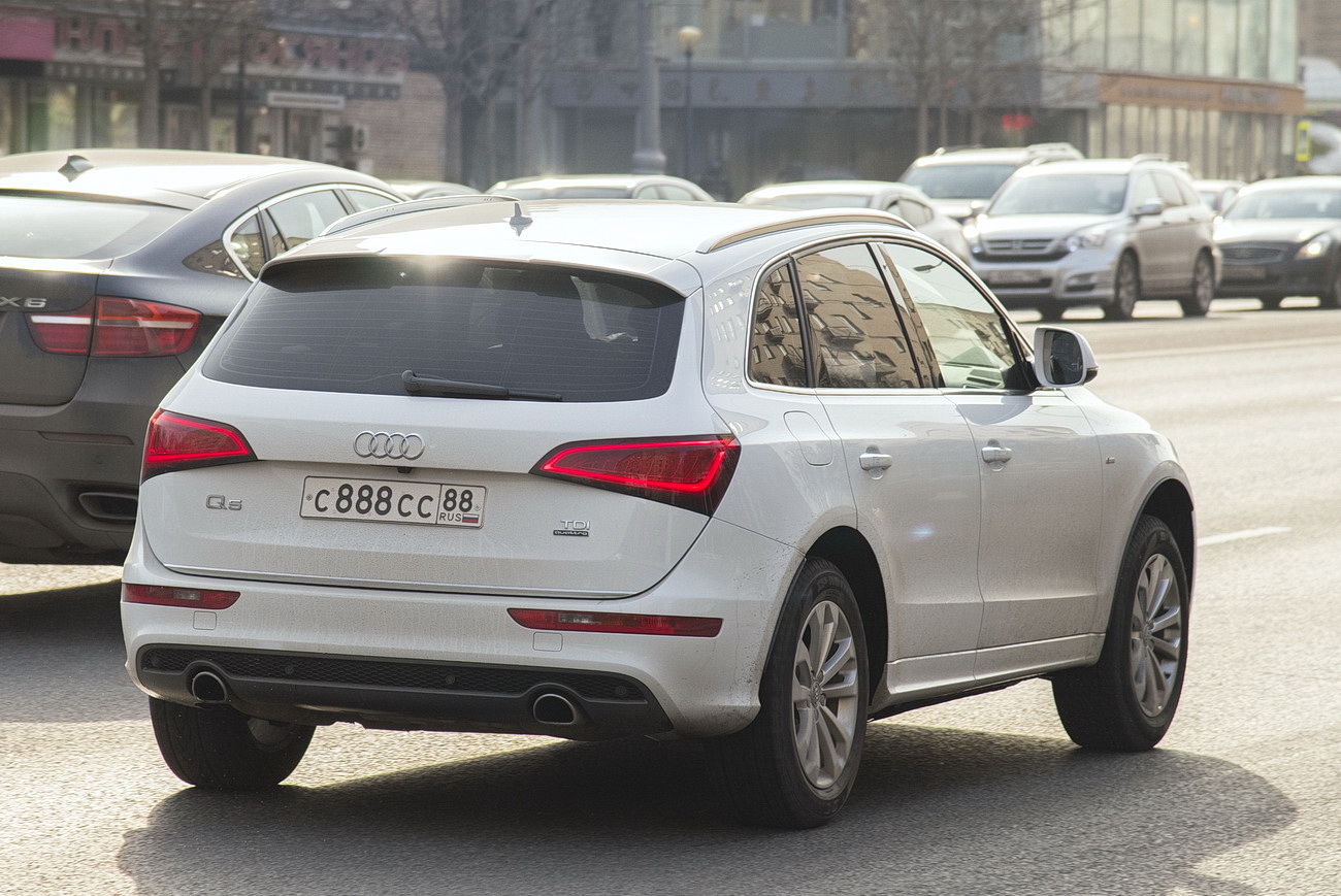с 888 сс 88, Audi Q5 1st gen (8RB), 2008–2017