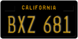 California, Passenger (ABC 123)
