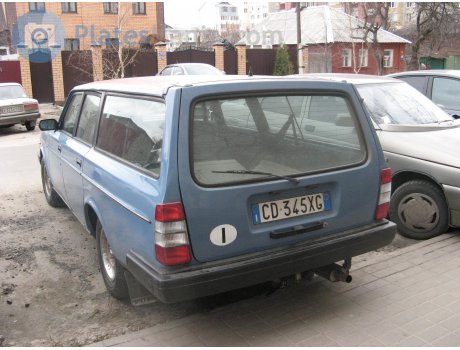 CD 345 XG, Volvo 240-Series