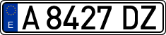 License plates of Spain, 1971 year series