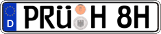 German license plate, Plates for oldtimers (type 