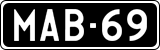 License plate of Finland, Oldtimers